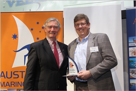 Stephen Vincent Receiving 2012 Exporter of the Year Award